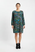 Banana Republic Floral Emerald Dress